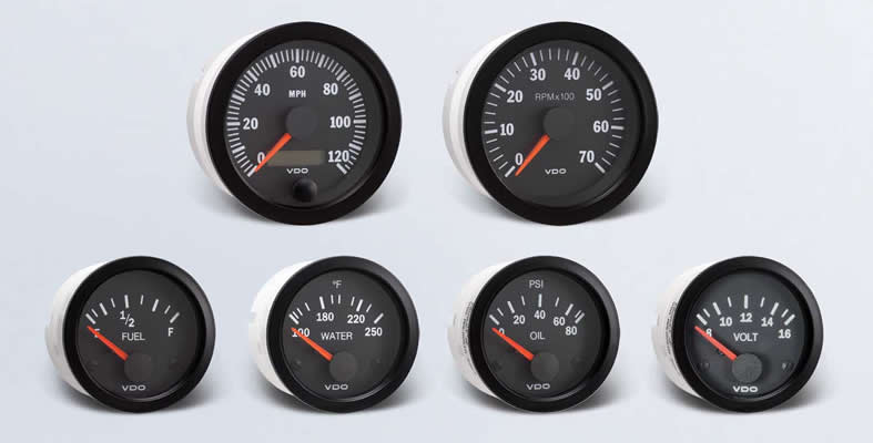 vdo cockpit vision gauges